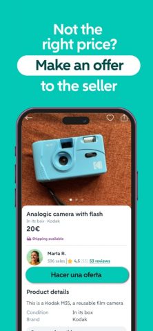 Wallapop — Sell & Buy для iOS — скриншот 5