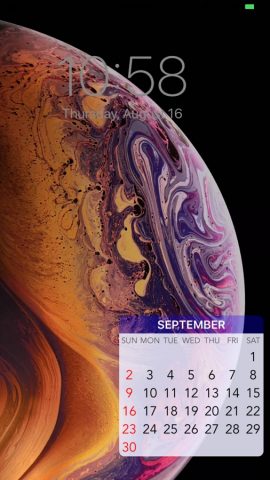 Wallpaper Calendar! для iOS — скриншот 5