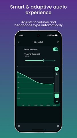 Wavelet: headphone equalizer для Android — скриншот 3