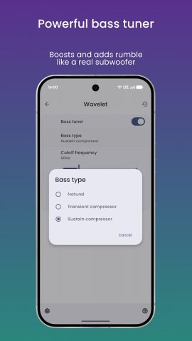 Wavelet: headphone equalizer для Android — скриншот 4
