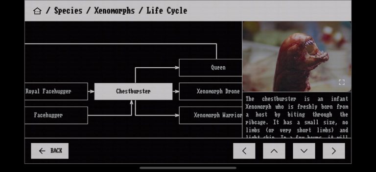 Weyland-Yutani Data Archive для Android — скриншот 3
