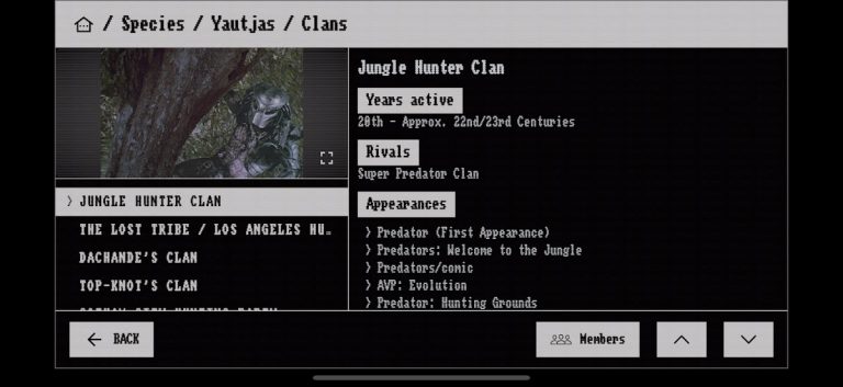 Weyland-Yutani Data Archive для Android — скриншот 4