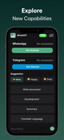 WhatGdt: Ai for Whatsapp Chat для iOS — скриншот 4