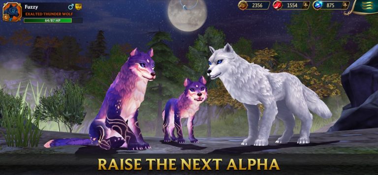 Wolf Tales — Online RPG Sim 3D для iOS — скриншот 3