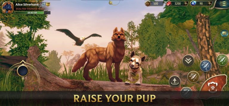Wolf Tales — Online RPG Sim 3D для iOS — скриншот 4