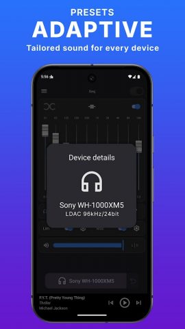XEQ Эквалайзер — скриншот 4