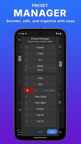 XEQ Эквалайзер — скриншот 5