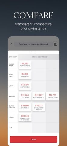 XO — Book a private jet для Android — скриншот 5