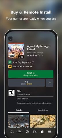 Xbox beta для Android — скриншот 2