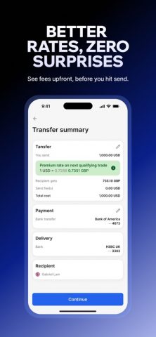 Xe Send Money & Currency для iOS — скриншот 2