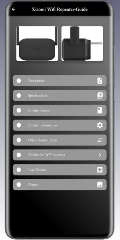 Xiaomi Wifi Repeater-Guide для Android — скриншот 1