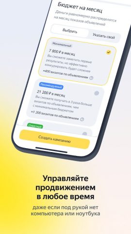 Яндекс Директ для бизнеса для Android — скриншот 2