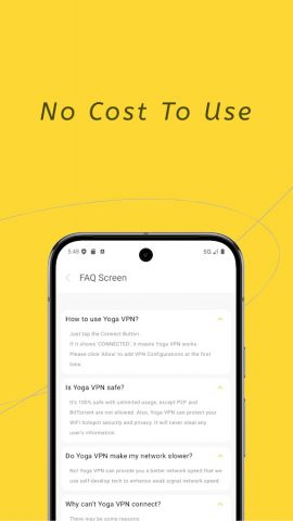 Yoga VPN -Secure Proxy VPN для Android — скриншот 4