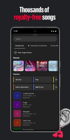 YouTube Create для Android — скриншот 5