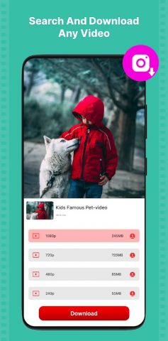 Загрузчик всех видео для Android — скриншот 3