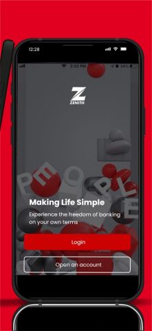 Zenith Bank Mobile App для Android — скриншот 1