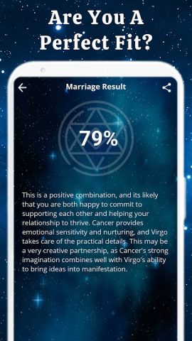 Zodiac Sign Compatibility Test для Android — скриншот 3