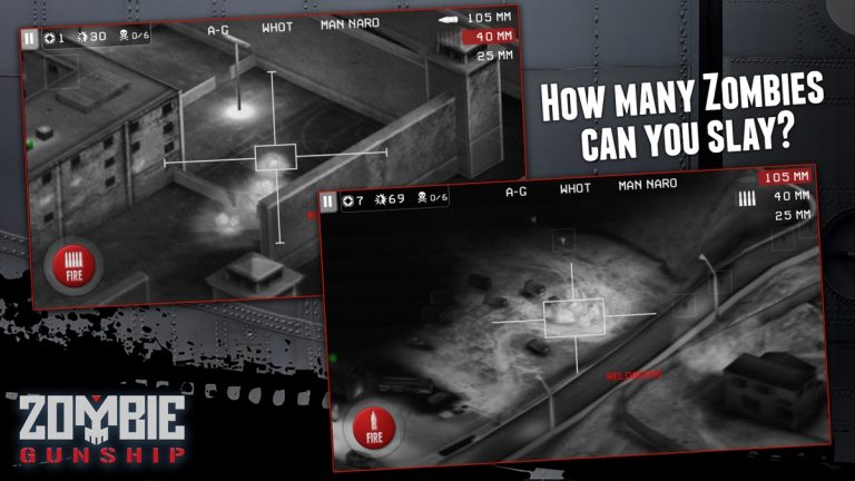 Zombie Gunship: Gun Down Zombies для iOS — скриншот 5