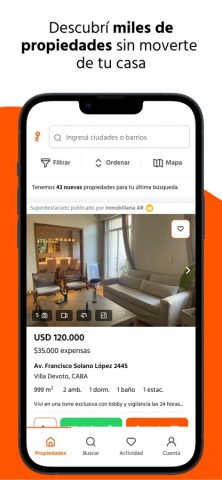 Zonaprop для iOS — скриншот 1