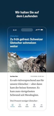 Zuger Zeitung для iOS — скриншот 4