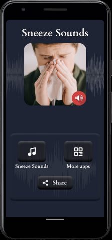 Звуки чихания для Android — скриншот 2