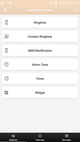 Звуки лая рингтоны для Android — скриншот 2
