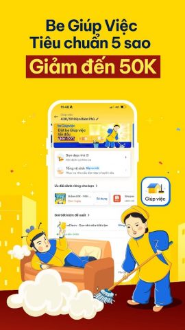 be — Nền tảng đa dịch vụ для Android — скриншот 5