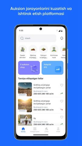 e-auksion для Android — скриншот 1