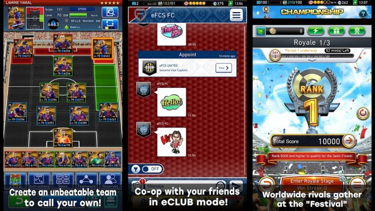 eFootball™  CHAMPION SQUADS для Android — скриншот 3