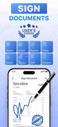 eSign: Digital Signature Maker для iOS — скриншот 1