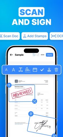 eSign — Fill & Sign Form Docs для iOS — скриншот 1