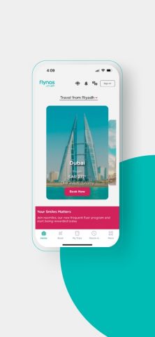 flynas طيران ناس для iOS — скриншот 1