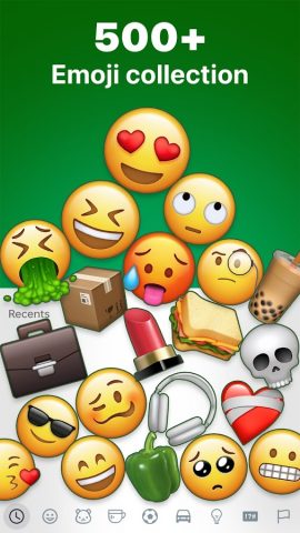 iOS Emoji Stickers для Android — скриншот 1
