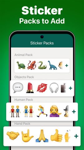 iOS Emoji Stickers для Android — скриншот 3