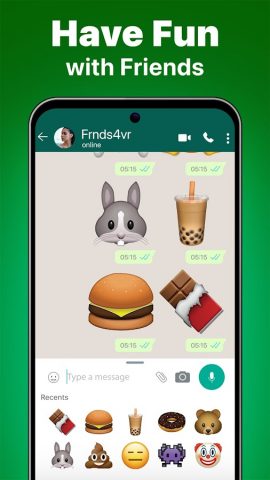 iOS Emoji Stickers для Android — скриншот 4