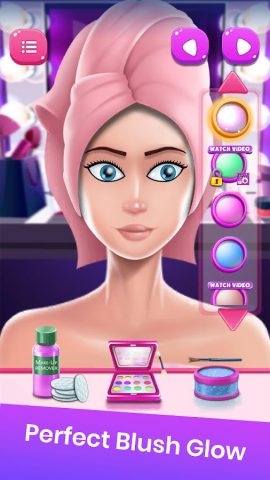 макияж девушки мода наряжаться для Android — скриншот 1