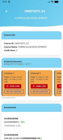 myOUM для Android — скриншот 5
