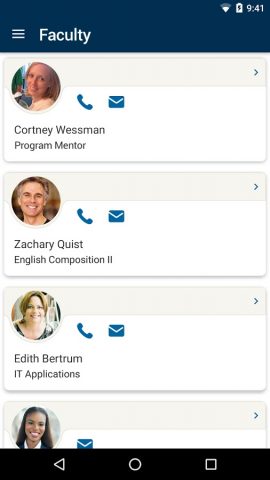 myWGU Mobile для Android — скриншот 5
