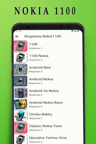 нокиа 1100 рингтон для Android — скриншот 1