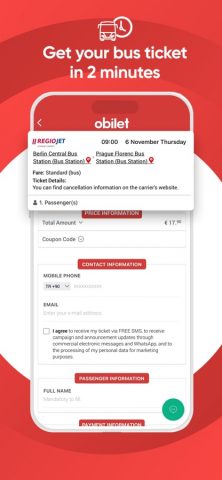 obilet: Bus Train Flight для iOS — скриншот 4