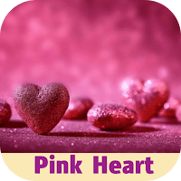 pink heart для Android
