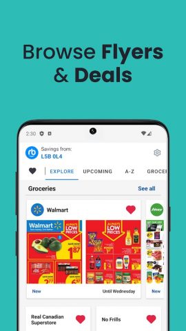 reebee: Flyers & Shopping List для Android — скриншот 2