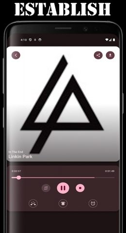 рок мелодии для Android — скриншот 1