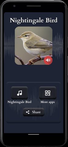 соловей звуки птиц для Android — скриншот 1