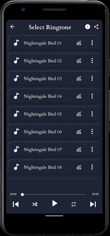 соловей звуки птиц для Android — скриншот 2