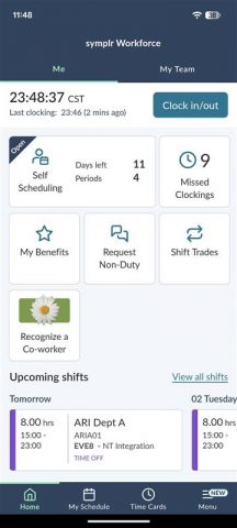 symplr Workforce для Android — скриншот 1