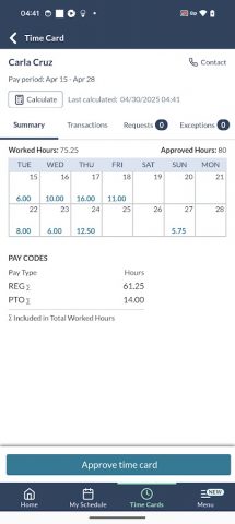 symplr Workforce для Android — скриншот 4