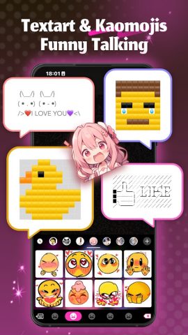 тема Neon Love для Android — скриншот 5