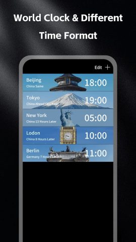 цифровые часы -аналоговые часы для Android — скриншот 4