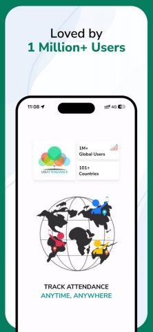 Attendance App — ubiAttendance для iOS — скриншот 1